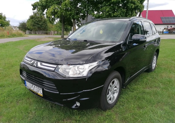 Mitsubishi Outlander cena 43500 przebieg: 175200, rok produkcji 2013 z Łuków małe 46